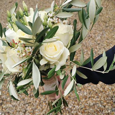 Classic Whites with olive