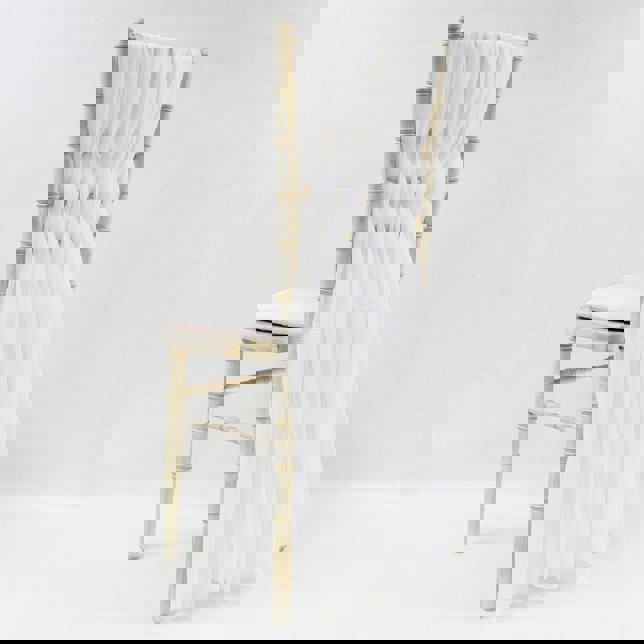 Chiffon Drape Weave Set Of 5 White P5260 3700 Image